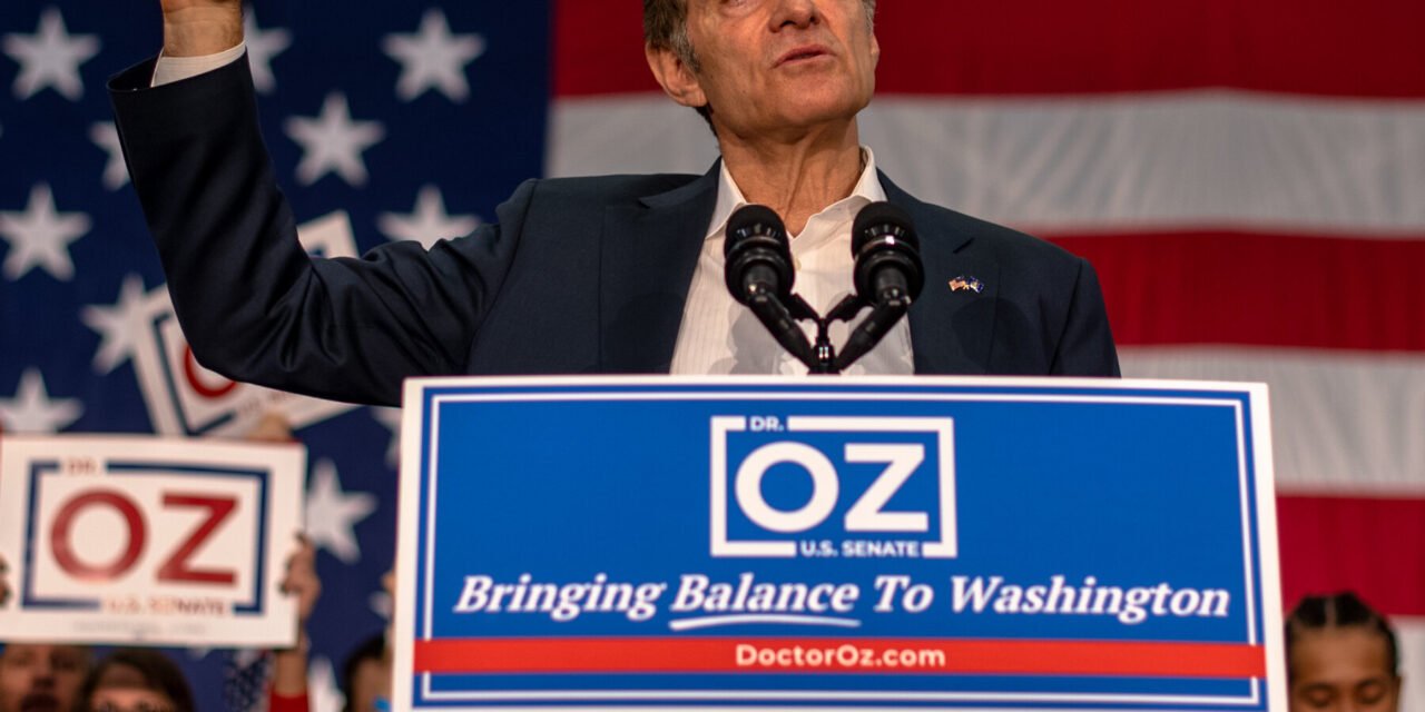 Trump Picks Dr. Oz to Oversee Medicare and Medicaid