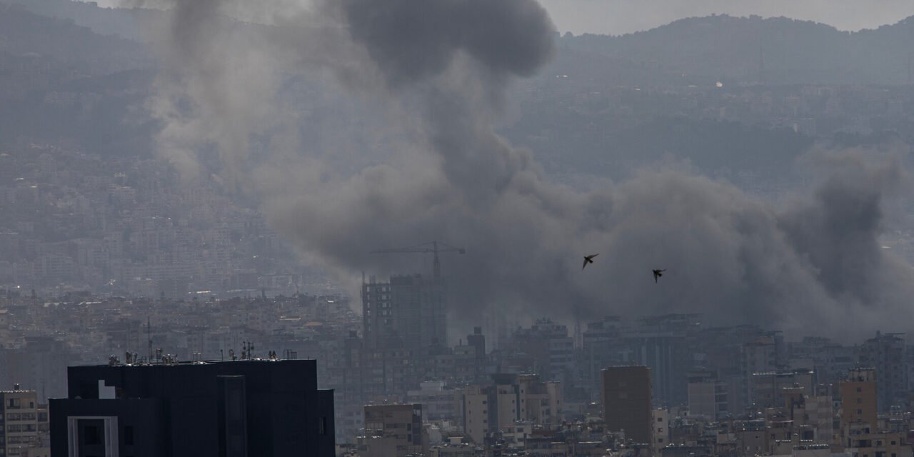 Israel Strikes Near Beirut as U.S. Envoy Pushes Ahead on Cease-Fire Talks