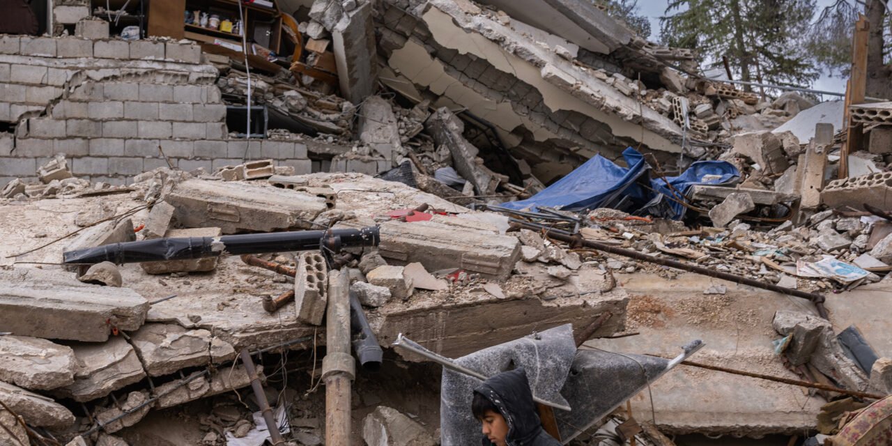 Lebanese Residents of Baalbek Return to a Bombed-Out City