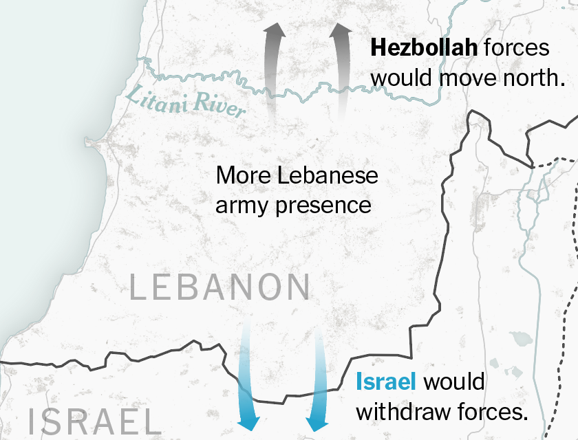 Maps: Where Israel Has Invaded Lebanon