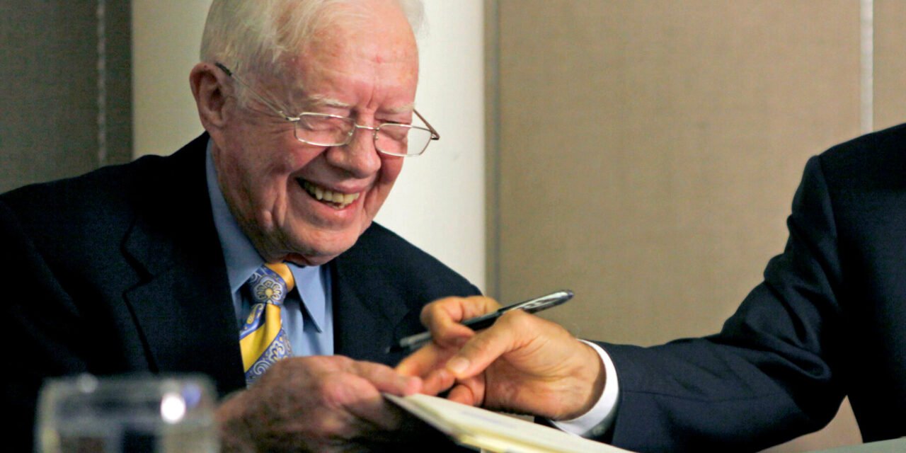 Jimmy Carter Carved a New Mold for Ex-Presidents