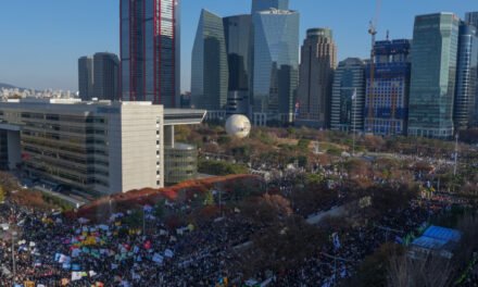 Large Protests Call for Impeachment of South Korean President Yoon Suk Yeol