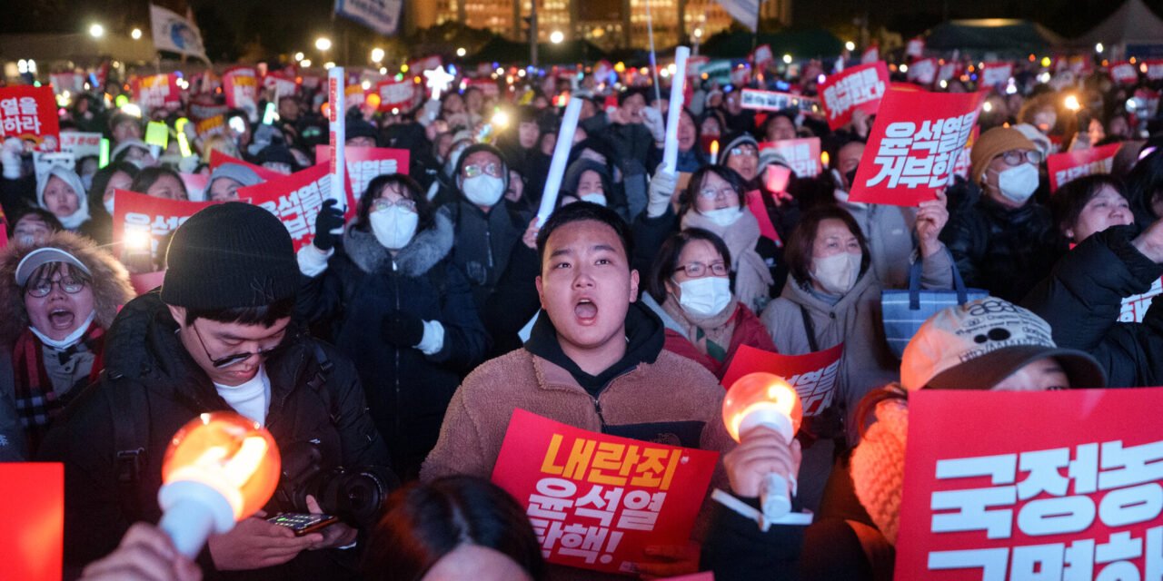 South Korean Leader’s Deal to Avoid Impeachment Signals Bigger Turmoil Ahead