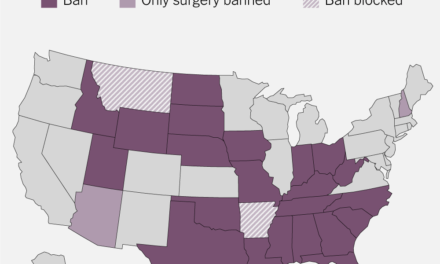 Which States Have Passed Bans on Treatment for Transgender Minors?