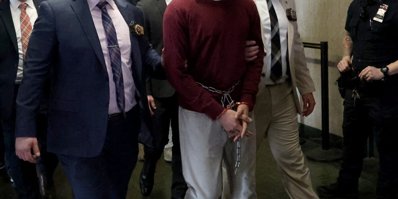Luigi Mangione Pleads Not Guilty to N.Y. Charges in UnitedHealthcare CEO Killing