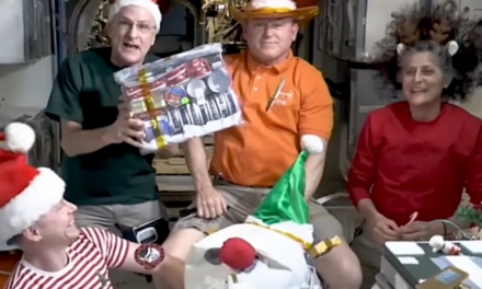 How NASA Astronauts Celebrated Christmas 250 Miles Above Earth