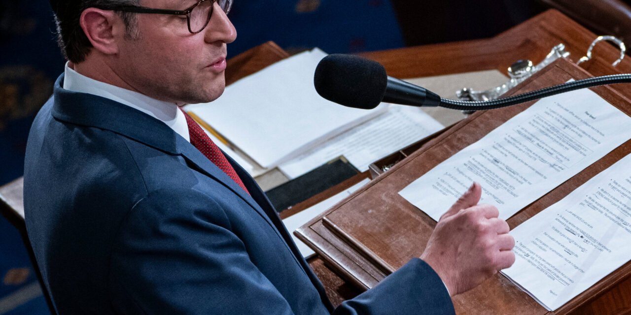 Johnson’s Reward as Speaker: An Impossible Job Delivering for Trump