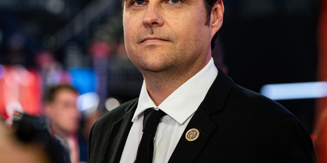 Matt Gaetz Floats a Run for Florida Governor in 2026