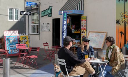 In Parts of Los Angeles, Life Carries On but Is Hardly Normal