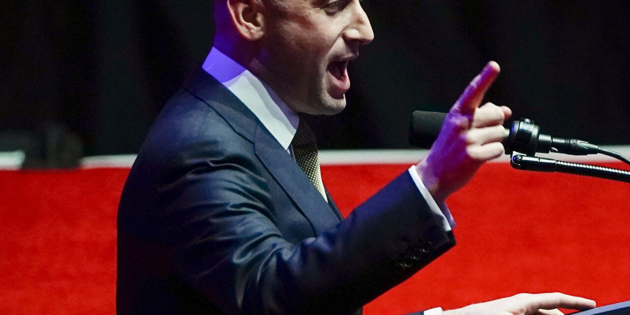Miller tells Republican leaders Trump will strip protections from career civil servants.