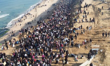 Gazans Trek Home, and Trump’s Tariff Spat With Colombia