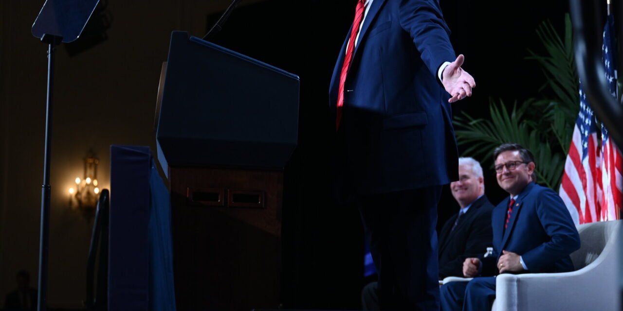 Trump’s ‘Flood the Zone’ Strategy Leaves Opponents Gasping in Outrage