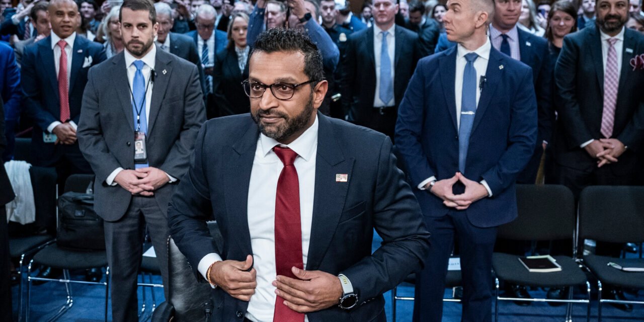 Senate Confirms Patel as Next F.B.I. Director