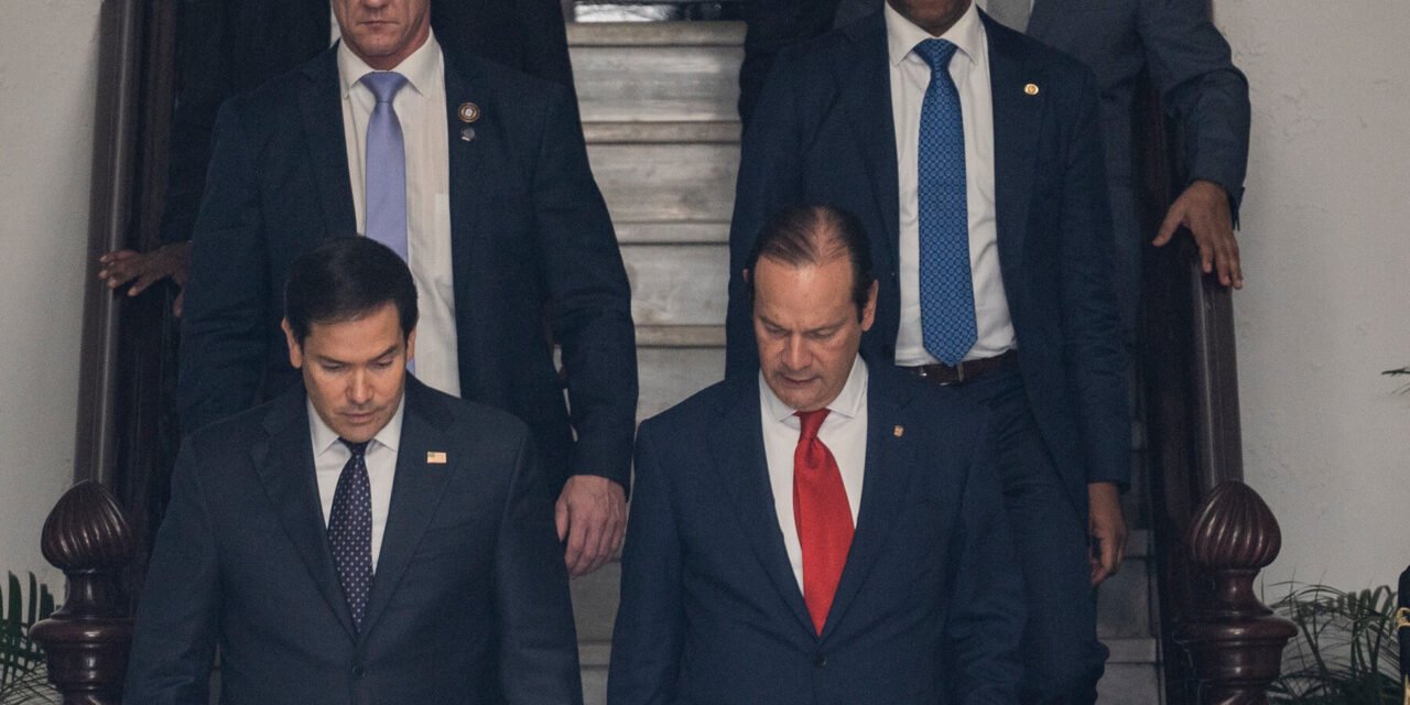 Marco Rubio Tells Panama’s Leader ‘Immediate Changes’ Are Needed