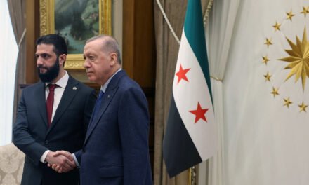 New Syrian Leader Meets Erdogan in Turkey