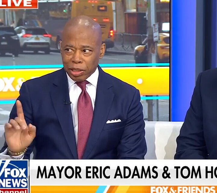Eric Adams Highlights Coordination With Trump’s Border Czar on Fox News