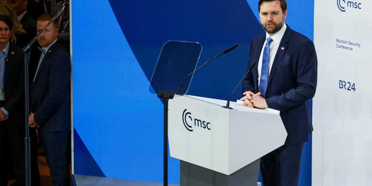 Vance Tells Europeans to Stop Shunning Parties Deemed Extreme