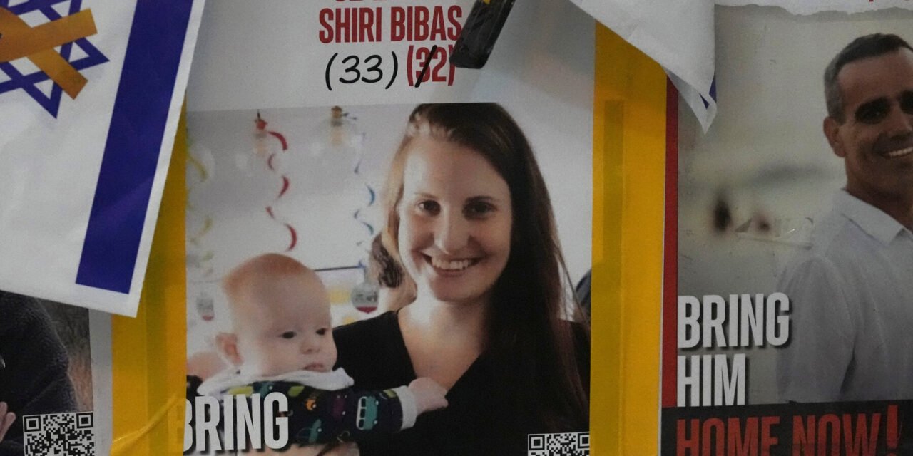Israel Confirms Body Returned by Hamas Is That of Shiri Bibas