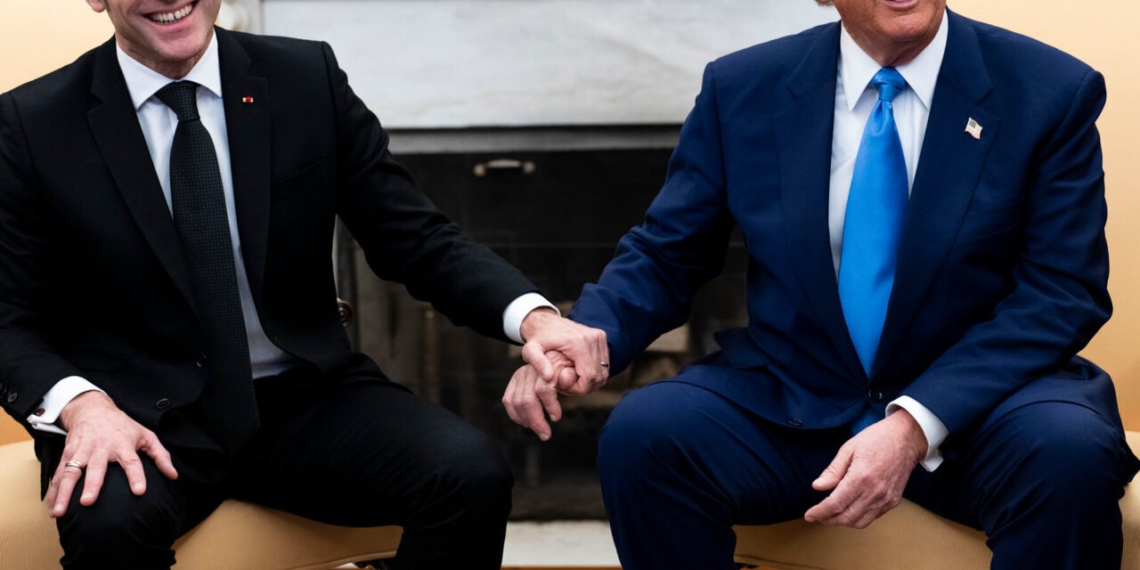 How Can Europe Talk to Trump? Macron Tries Flattery, and Gentle Resistance.