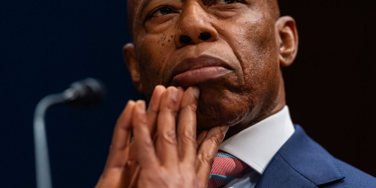 How New York’s Mayor, Eric Adams, Wooed Donald Trump