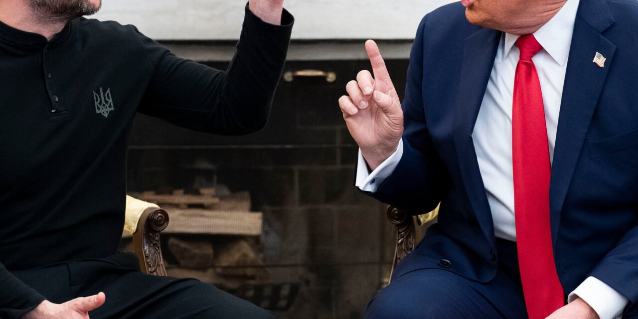How Zelensky’s Oval Office Meeting Turned into a Showdown With Trump