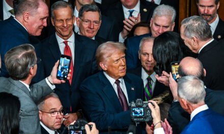 Trump Celebrates Disruption in Speech to Congress, and Avoids the Costs