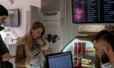 At Ukraine’s Trump-Themed Cafe, Patrons Demand a Name Change