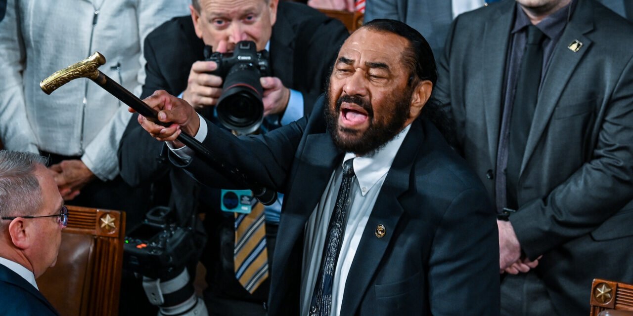 House Censures Al Green for Heckling Trump During Speech to Congress
