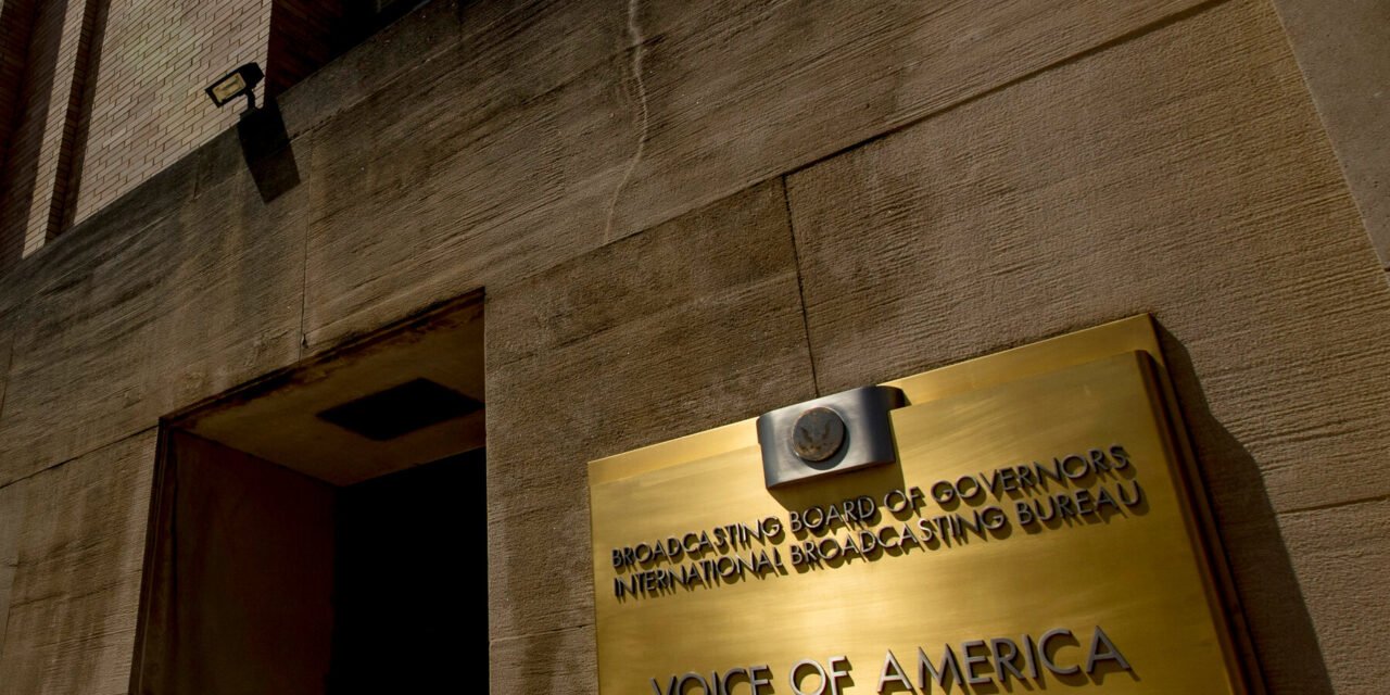 Trump Orders Gutting of 7 Agencies, Including Voice of America’s Parent