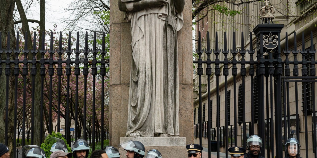 At Columbia, Tension Over Gaza Protests Hits Breaking Point Under Trump