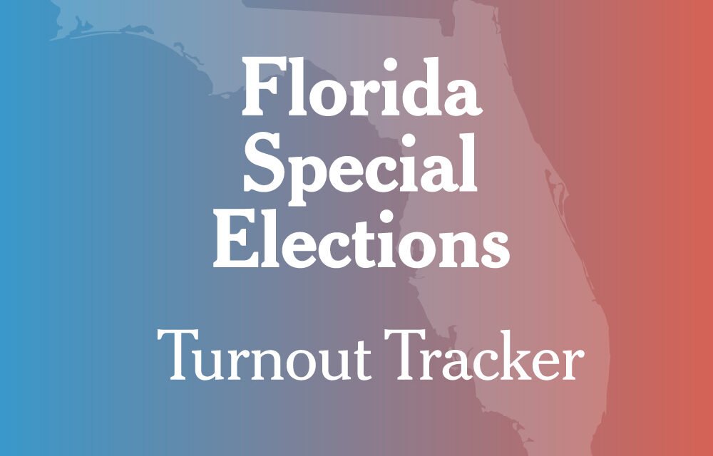 Florida Special Elections 2025: Tracking Turnout by Party for FL-1 and FL-6