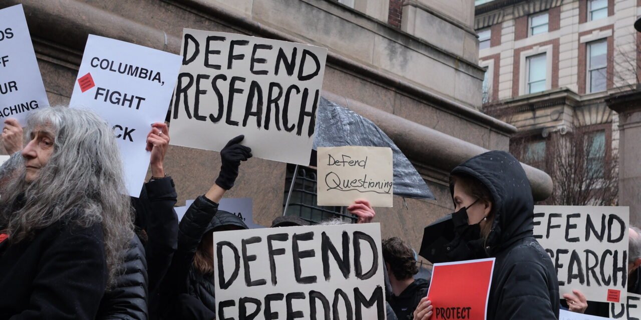 Columbia Faculty Protests as Trump Officials Hail University Concessions