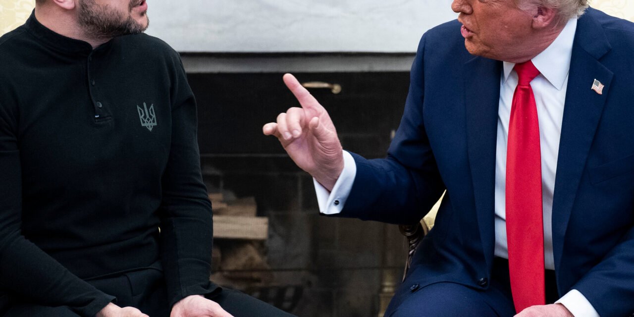 Trump Berates Zelensky in Fiery Exchange at the White House