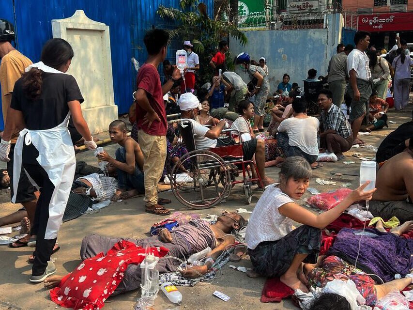 In Photos: An Earthquake Rocks Myanmar and Thailand