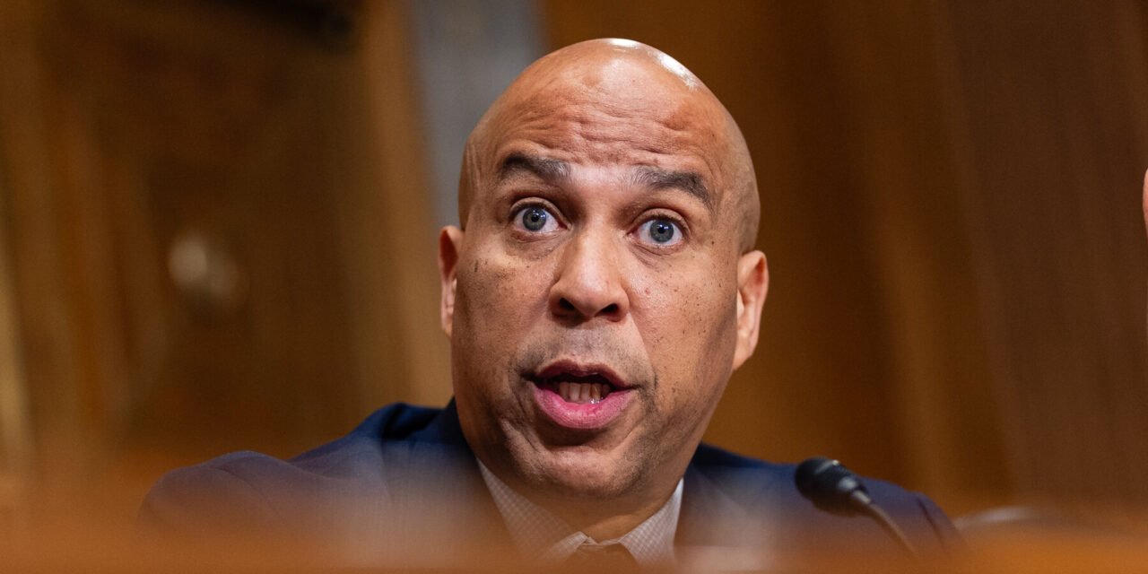 Cory Booker’s Senate Floor Speech Slamming Trump Hits 18 Hours and Counting