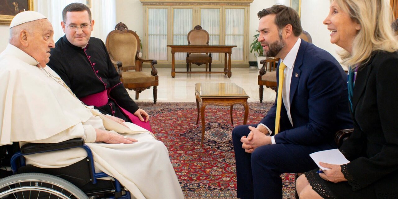 Pope Meets With JD Vance After Criticism of Trump Administration
