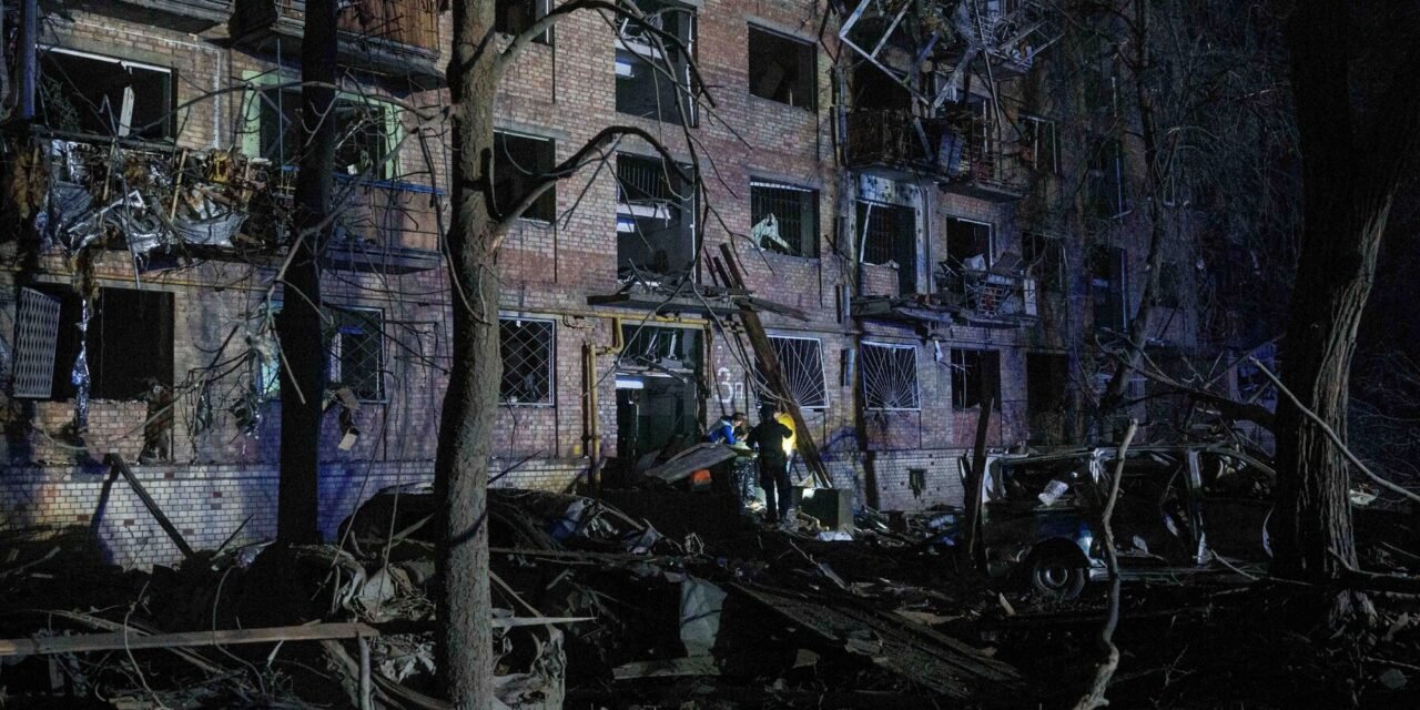 At Least 9 Dead in Russian Airstrikes on Kyiv, Ukrainian Officials Say