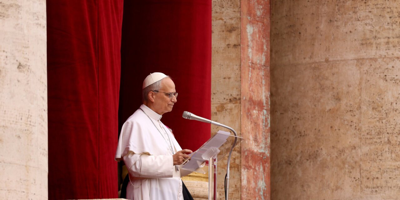 Pope Leo XIV Calls for End to War in First Sunday Blessing as Pontiff