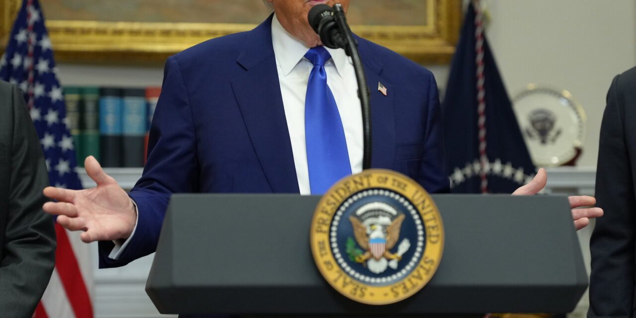 Trump Signs Executive Order Asking Companies to Lower Drug Prices