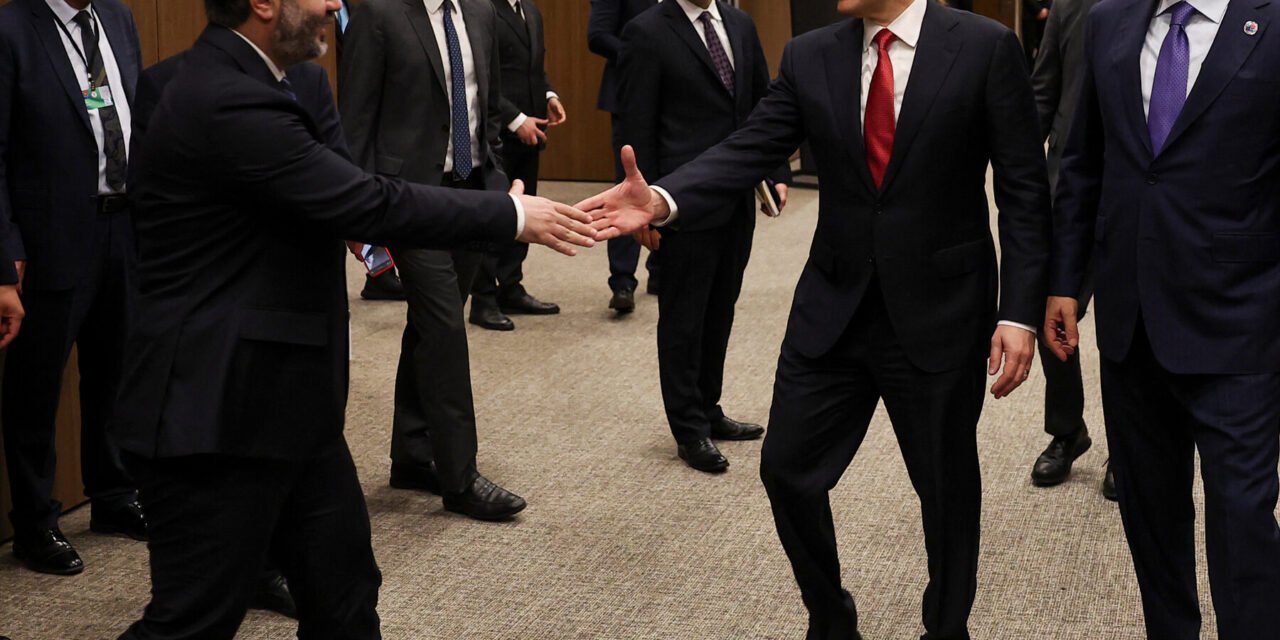 Marco Rubio Meets Syria’s Foreign Minister, in Another Sign of Warming Ties