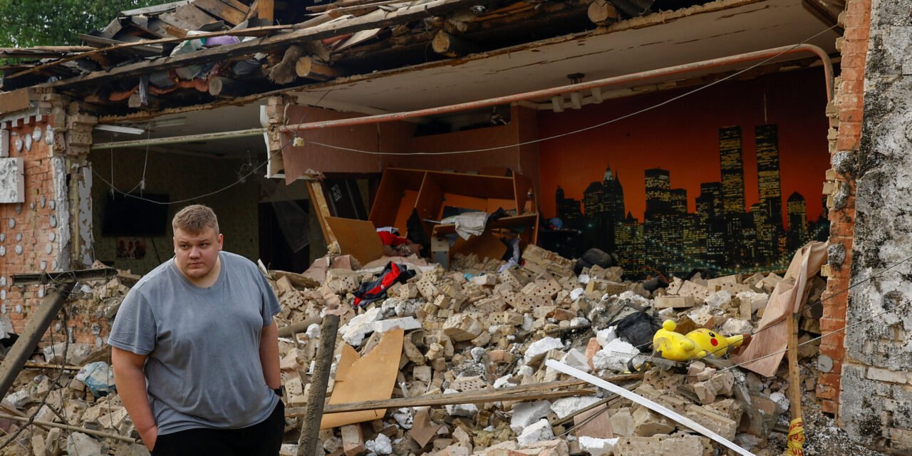 Russia Unleashes One of Its Largest Drone Barrages of the Ukraine War
