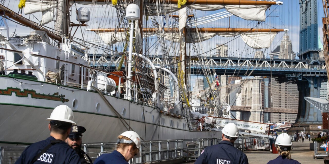 Mexican Navy Ship Crashes Into Brooklyn Bridge, Killing 2 Crew Members