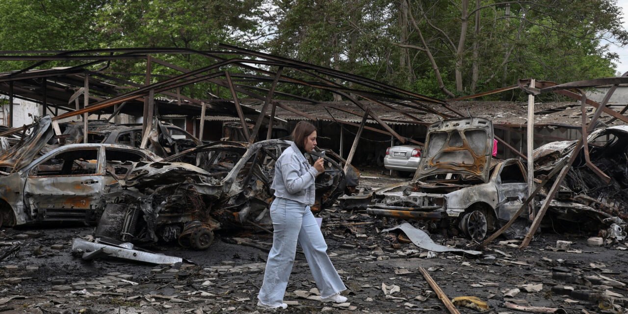 Russia Intensifies Attacks on Ukraine as U.S. Steps Back