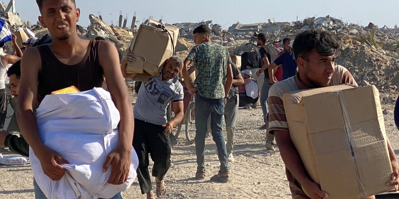 Chaos Erupts at Israeli-Backed Aid Distribution Site in Gaza