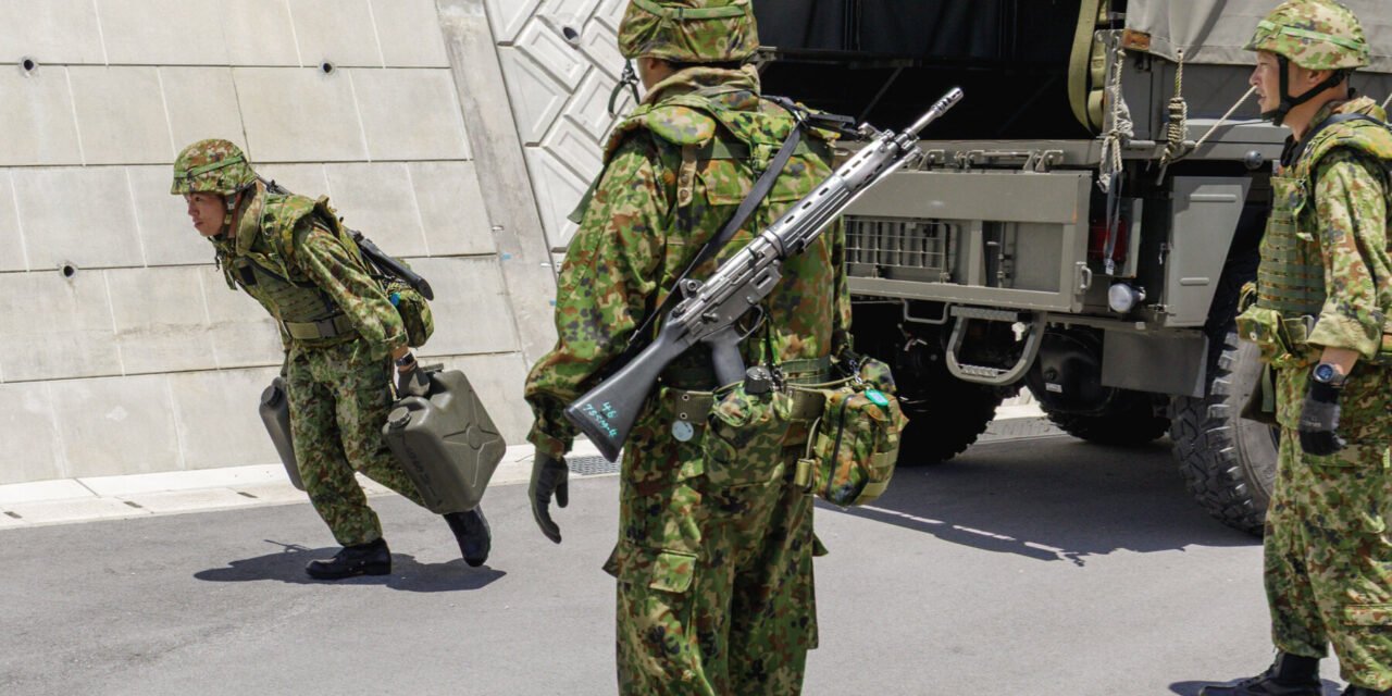 Japan Flexes Its Military Muscle at China, and Trump