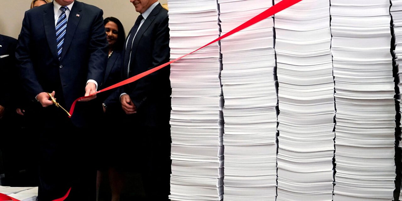 How the G.O.P. Bill Saves Money: Paperwork, Paperwork, Paperwork