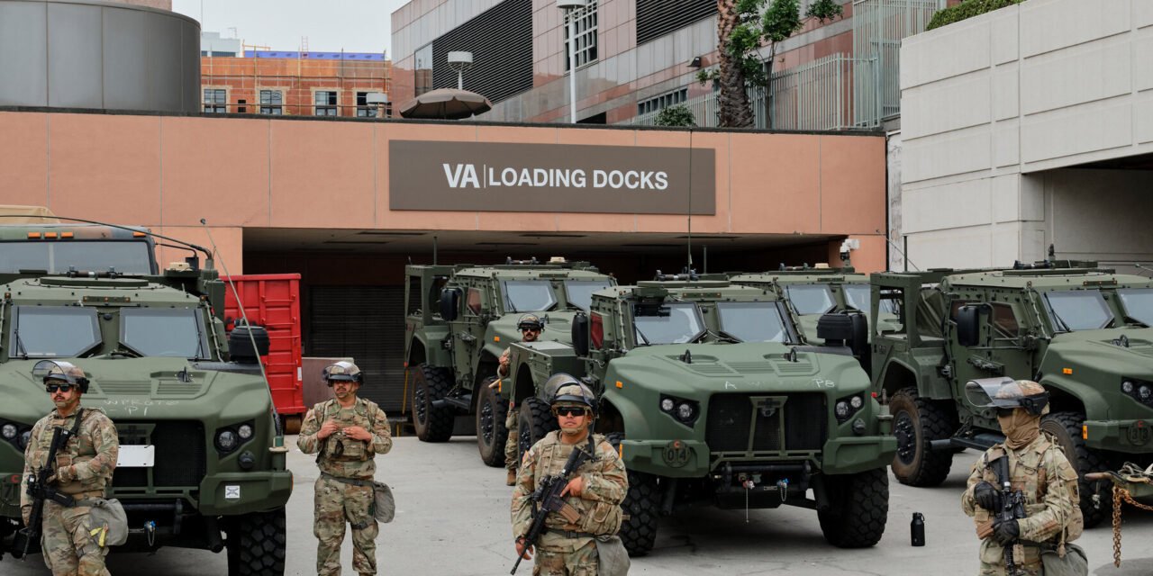 California Lawsuit Challenges Trump’s Order Sending National Guard to L.A.