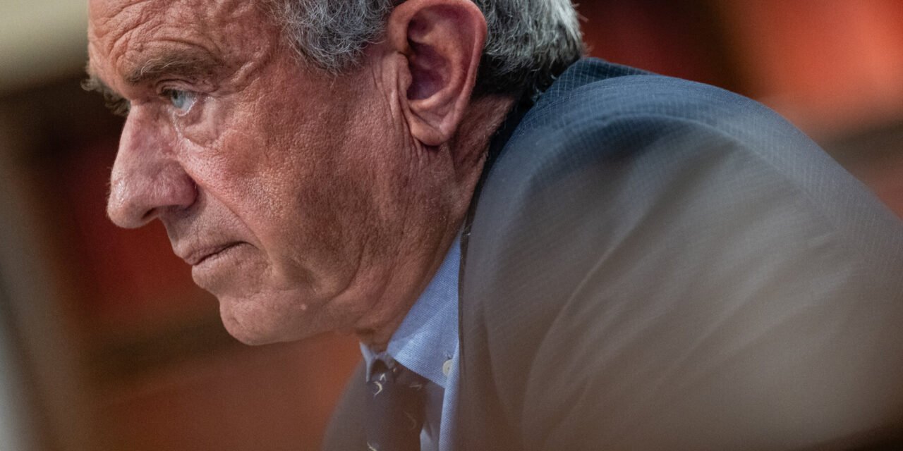 Party Politics Is Said to Have Played a Role in Kennedy’s Firing of Vaccine Advisers