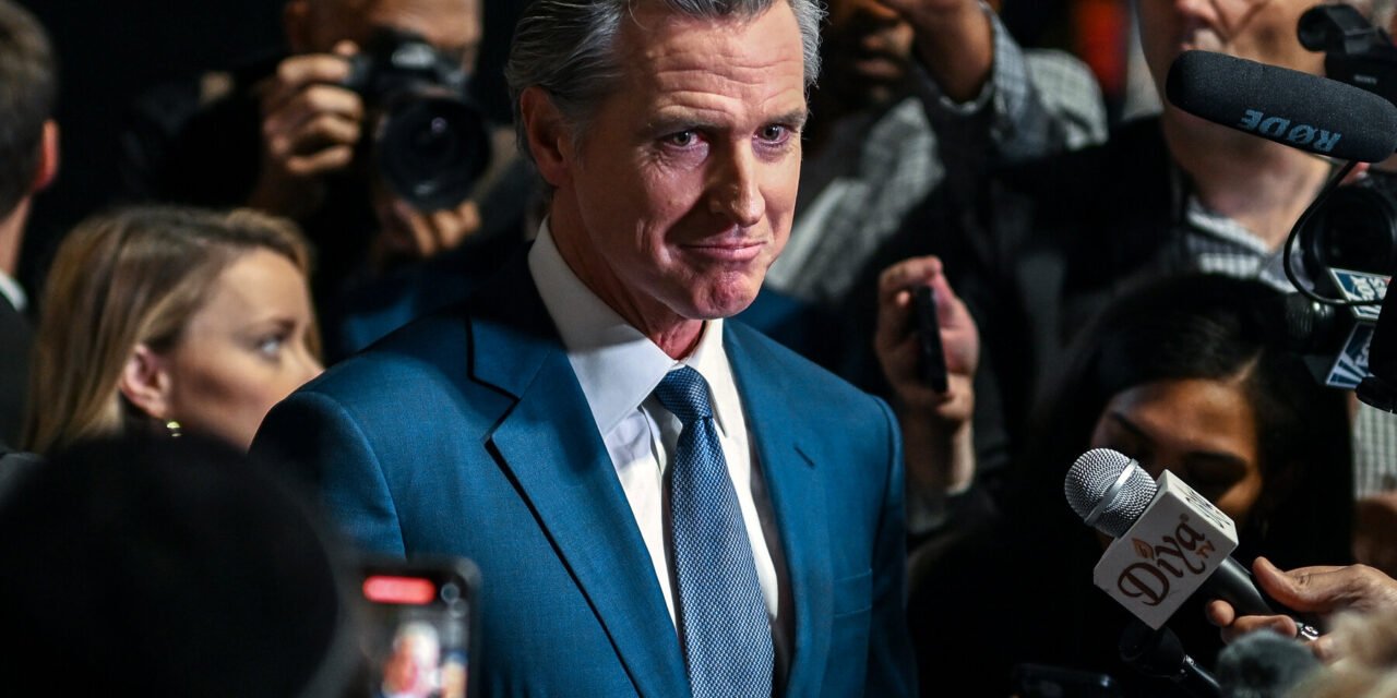 The 2028 Subtext of Newsom’s Speech