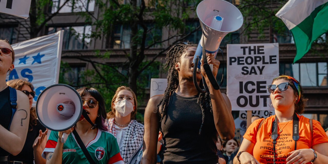 Why the Pro-Palestinian Movement Is Featured at Some Immigration Protests